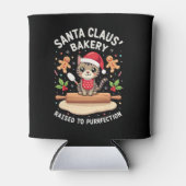 Santa Claus Bäckerei geknetet Purfection Christma Dosenkühler (Vorderseite)