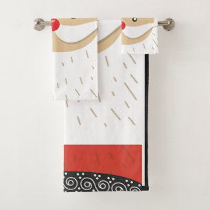 Santa Claus Badhandtuch Set