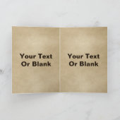 Santa Claus - Bagsquatch Feiertagskarte (Innenseite)