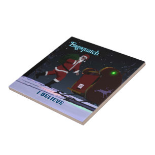 Santa Claus - Bagsquatch Fliese