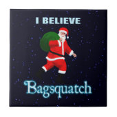Santa Claus - Bagsquatch Fliese (Vorderseite)