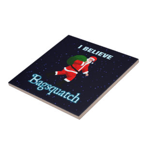 Santa Claus - Bagsquatch Fliese