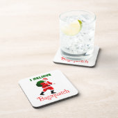 Santa Claus - Bagsquatch Getränkeuntersetzer (Rechte Seite)