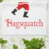 Santa Claus - Bagsquatch Handtuch (Gefaltet)