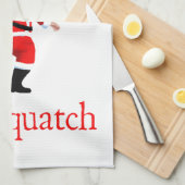 Santa Claus - Bagsquatch Handtuch (Viertel Falte)