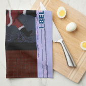 Santa Claus - Bagsquatch Handtuch (Viertel Falte)