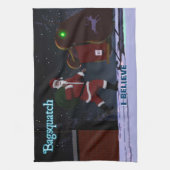 Santa Claus - Bagsquatch Handtuch (Vertikal)