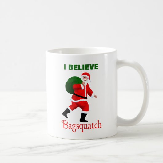 Santa Claus - Bagsquatch Kaffeetasse (Rechts)