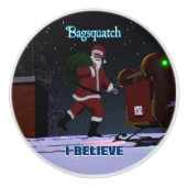 Santa Claus - Bagsquatch Keramikknauf (Vorderseite)