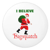 Santa Claus - Bagsquatch Keramikknauf (Vorderseite)