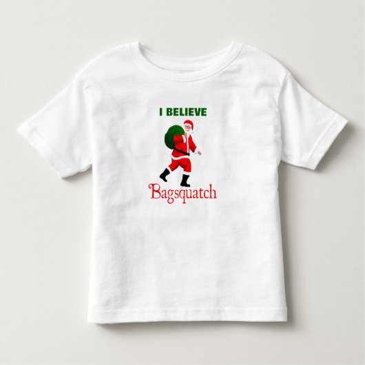 Santa Claus - Bagsquatch Kleinkind T-shirt (Vorderseite)
