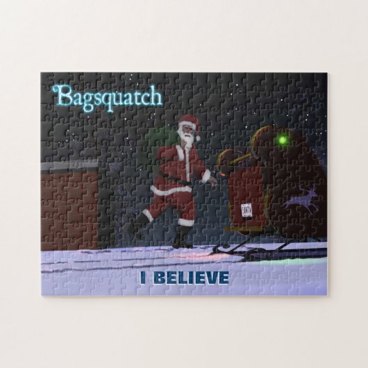 Santa Claus - Bagsquatch Puzzle (Horizontal)