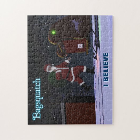 Santa Claus - Bagsquatch Puzzle (Vertikal)
