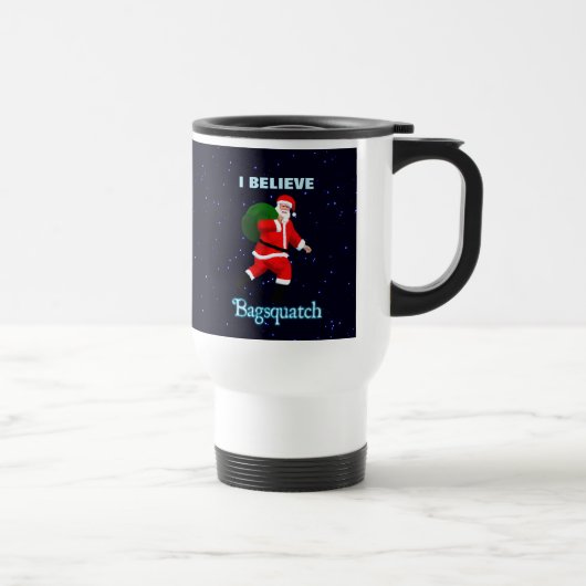 Santa Claus - Bagsquatch Reisebecher (Rechts)