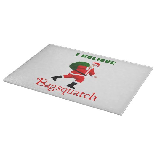 Santa Claus - Bagsquatch Schneidebrett (Ecke)
