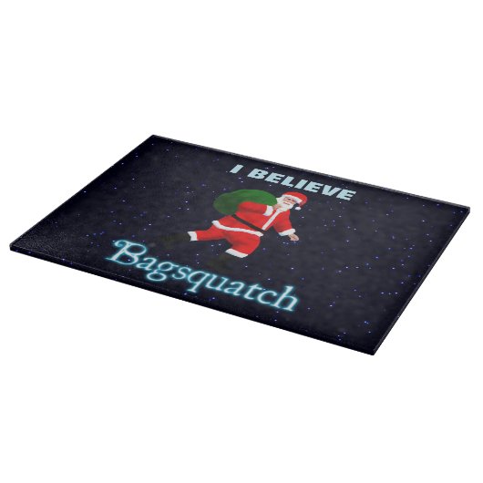 Santa Claus - Bagsquatch Schneidebrett (Ecke)