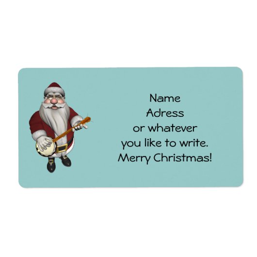Santa Claus Banjo (Vorne)