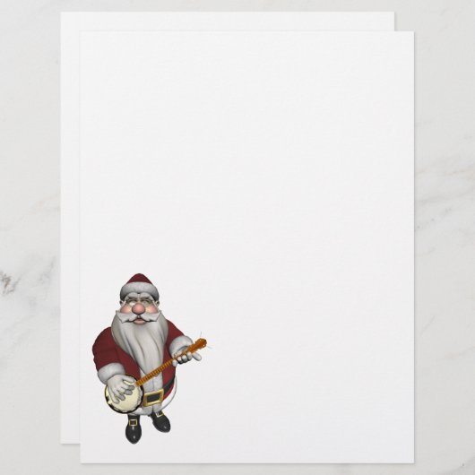 Santa Claus Banjo (Vorne/Hinten)