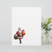 Santa Claus Basketball-Spieler (Stehend Vorderseite)