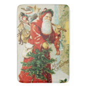 Santa Claus - Bath Mat Badematte (Vorderseite Vertikal)