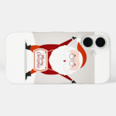 Santa Claus Begrüßung Case-Mate iPhone Hülle (Rückseite (Horizontal))