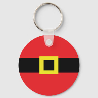 Santa Claus Belly Belt Buckle Weihnachtsfeiertag Schlüsselanhänger