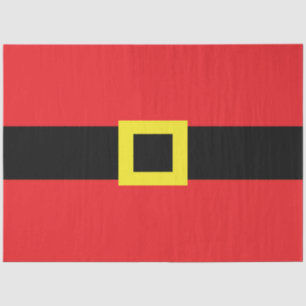 Santa Claus Belly Belt Schnalle Red Black Yellow F Seidenpapier