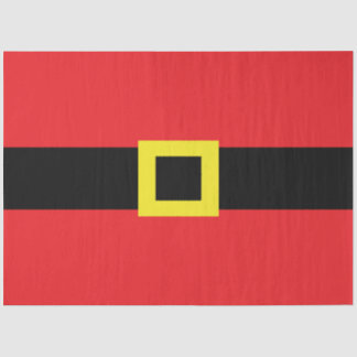 Santa Claus Belly Belt Schnalle Red Black Yellow F Seidenpapier