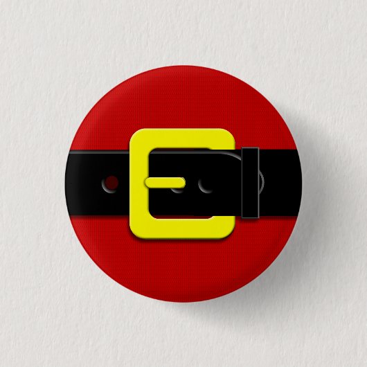 Santa Claus Belt Button (Vorderseite)