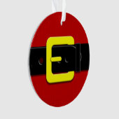 Santa Claus Belt Ornament (Vorderseite)