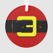 Santa Claus Belt Ornament (Rückseite)
