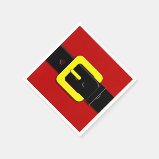 Santa Claus Belt Serviette (Ecke)