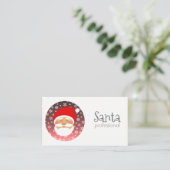 Santa Claus Beruflich Visitenkarte (Stehend Vorderseite)