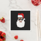 Santa Claus Black Xmas Santa Afro American Serviette (Beispiel)