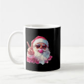 Santa Claus Blowing Bubble Gum Nk Sungles Christma Kaffeetasse (Links)