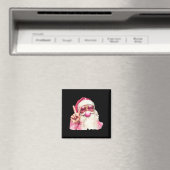 Santa Claus Blowing Bubble Gum Nk Sungles Christma Magnet (In Situ (Geschirrspüler))