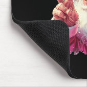 Santa Claus Blowing Bubble Gum Nk Sungles Christma Mousepad (Ecke)