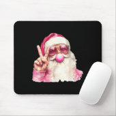 Santa Claus Blowing Bubble Gum Nk Sungles Christma Mousepad (Mit Mouse)