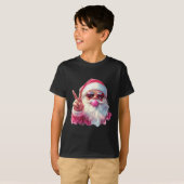 Santa Claus Blowing Bubble Gum Nk Sungles Christma T-Shirt (Vorne ganz)