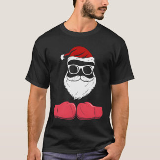 Santa Claus boing boer who love Christmas vintage T-Shirt