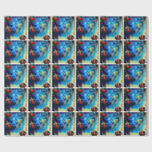 Santa Claus Boot Geschenkpapier (Flach)