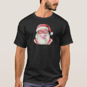 Santa Claus Bubble Gum Funny Christmas Raglan Base T-Shirt (Vorderseite)