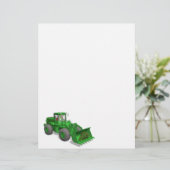 Santa Claus Bulldozer Operator (Stehend Vorderseite)