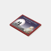 Santa Claus Business Sticky Notes Post-it Klebezettel (angewinkelt)