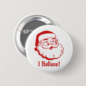 Santa Claus Button (Vorne & Hinten)