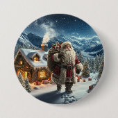 Santa Claus Button (Vorderseite)
