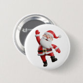 Santa Claus Button (Vorne & Hinten)