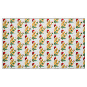 Santa Claus Button auf Stoff (Fat Quarter (45,7 x 55,9 cm))