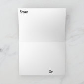 Santa Claus Card Karte (Innenseite)