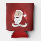 Santa Claus Cartoon Can Cooler Dosenkühler (Vorderseite)